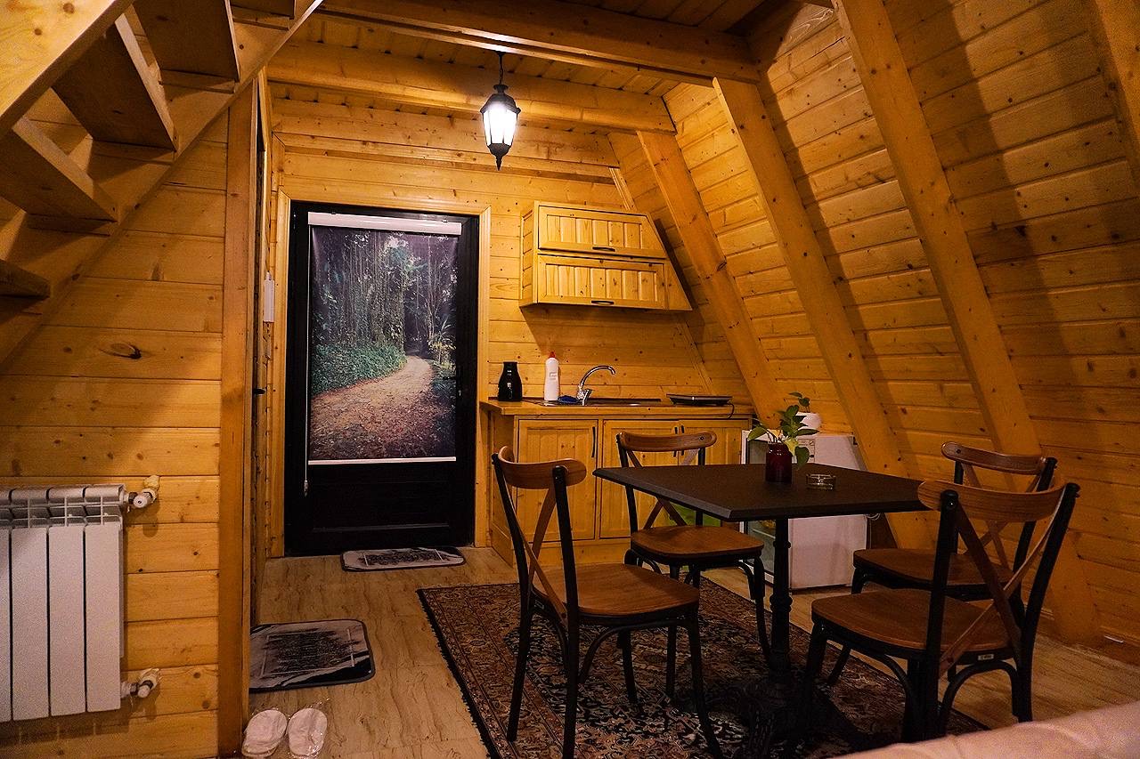 کلبه سویسی جکوزی دار ارکیده کلبه سویسی جکوزی دار ارکیده