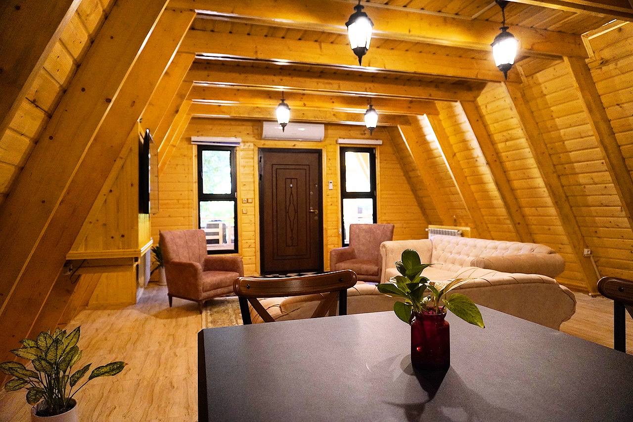 کلبه سویسی جکوزی دار ارکیده کلبه سویسی جکوزی دار ارکیده