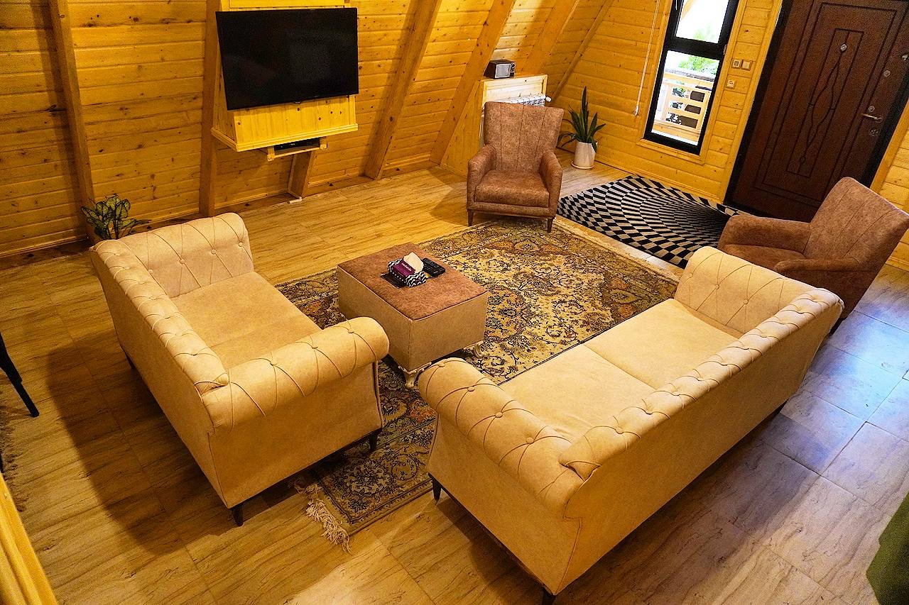 کلبه سویسی جکوزی دار ارکیده کلبه سویسی جکوزی دار ارکیده